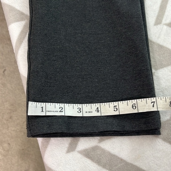 Betabrand Straight-Leg Classic Dress Pant Yoga Pant Charcoal Grey size Large - Picture 13 of 13